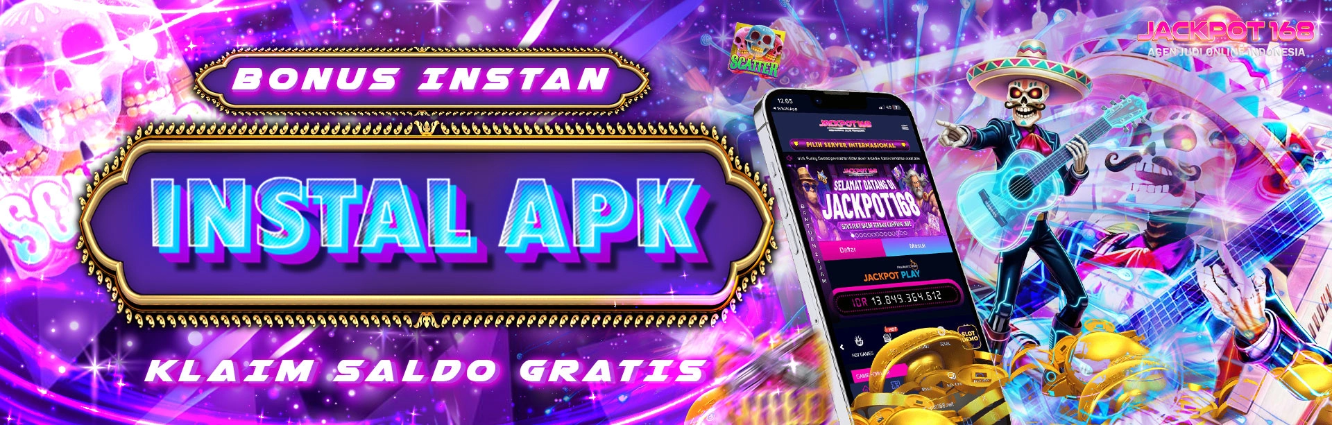 HokiVip88 Banner Slot Online